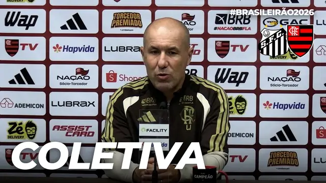 LEONARDO JARDIM | COLETIVA PÓS-JOGO | SANTOS 2 X 2 FLAMENGO | BRASILEIRÃO (08/10/26)