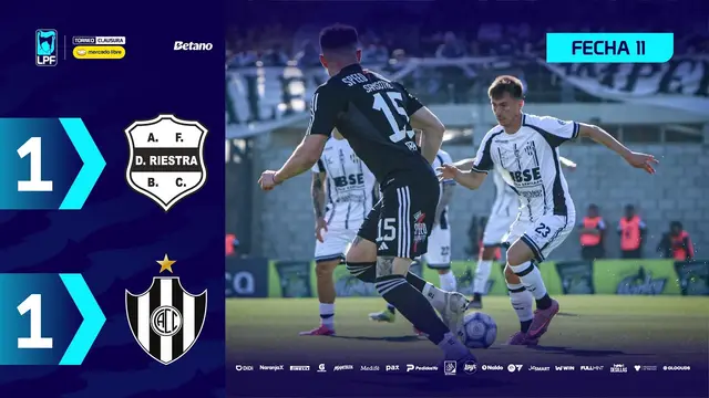 DEPORTIVO RIESTRA 1 - 1 CENTRAL CÓRDOBA | Resumen del partido | #TorneoMercadoLibre Clausura 2026 🏆