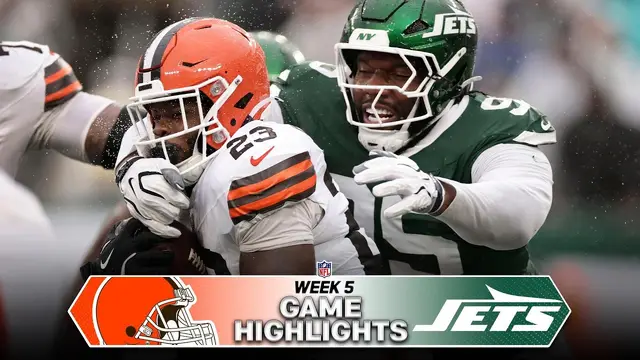 Cleveland Browns vs New York Jets Game Highlights | 2026 NFL Season Week 5
