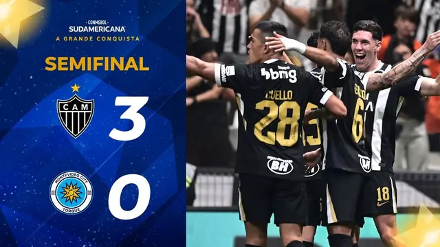 GOLS | ATLÉTICO MINEIRO X MONTEVIDEO CITY TORQUE | SEMIFINAL | CONMEBOL SUDAMERICANA 2026