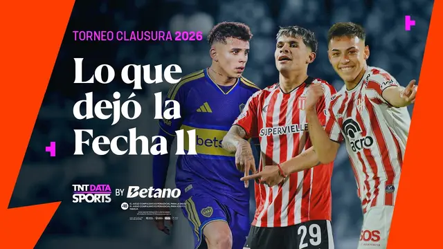 LO QUE DEJÓ LA FECHA 11: Boca ganó de la mano de Flores e Instituto líder TNT Data Sports by Betano
