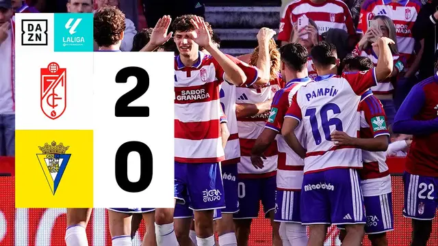 Granada CF vs Cádiz CF (2-0) | Resumen | Highlights LALIGA HYPERMOTION