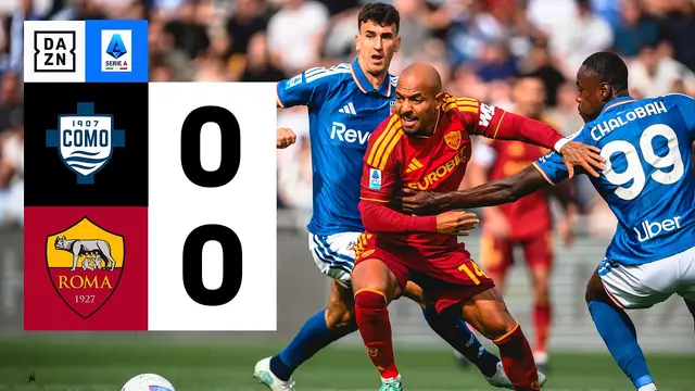 Como vs Roma (0-0) | Resumen | Highlights Serie A