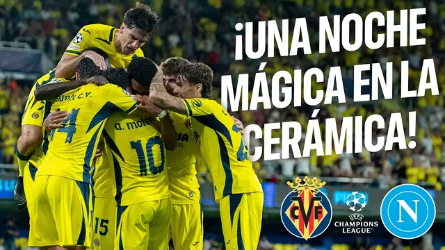 Noche de 𝗖𝗛𝗔𝗠𝗣𝗜𝗢𝗡𝗦. Noche 𝗠𝗔́𝗚𝗜𝗖𝗔 en La Cerámica 🤩