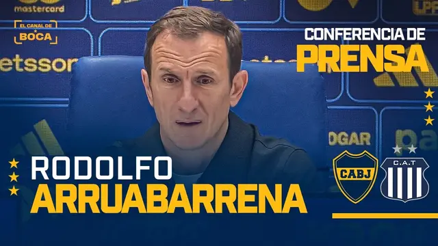 CONFERENCIA DE PRENSA de ARRUABARRENA post BOCA vs TALLERES | TORNEO CLAUSURA 2026