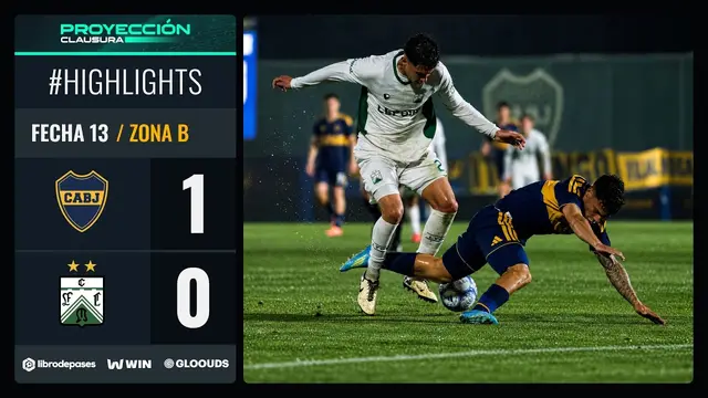 BOCA 1 - 0 FERRO I Resumen del partido I #TorneoProyección Clausura 2026