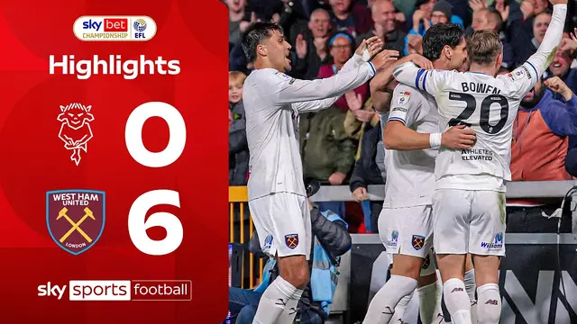 Hammers THRASH nine player Imps ⚒️ | Lincoln 0-6 West Ham | EFL Highlights