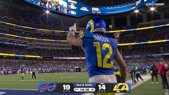 PUKA NACUA DOING WHAT HE DOES BEST