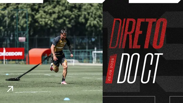 DIRETO DO SUPERCT: 26/09/2026 | SPFC PLAY