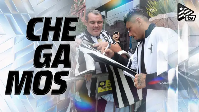 BOTAFOGO DESEMBARCA EM CURITIBA E É RECEBIDO PELA TORCIDA