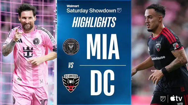 Inter Miami CF vs. D.C. United | Full Match Highlights | Saturday Showdown, Messi Brace!