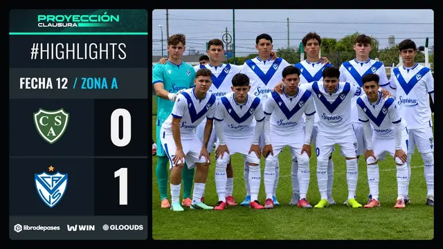 SARMIENTO 0 - 1 VÉLEZ I Resumen del partido I #TorneoProyección Clausura 2026