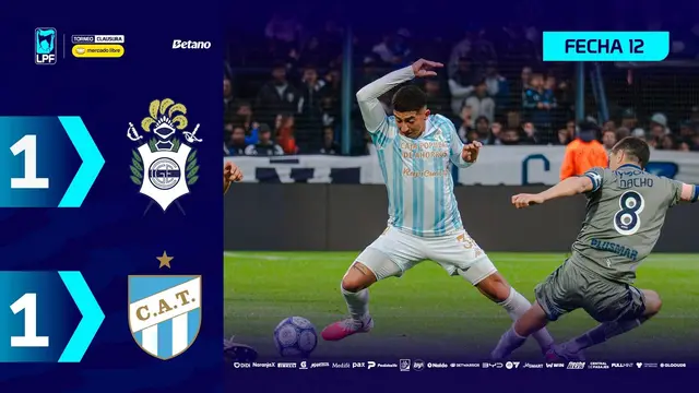GIMNASIA 1 - 1 ATLÉTICO TUCUMÁN | Resumen del partido | #TorneoMercadoLibre Clausura 2026 🏆