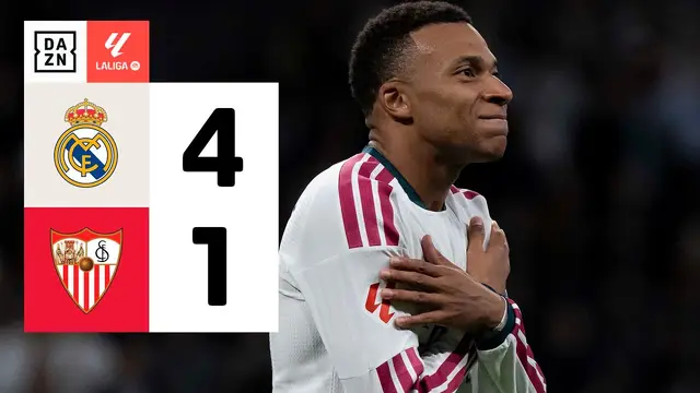 Real Madrid vs Sevilla FC (4-1) | Resumen y goles | Highlights LALIGA EA SPORTS