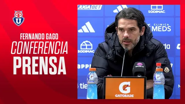 [12 de octubre] Conferencia Fernando Gago - Post partido Ñublense #LigadePrimeraMercadoLibre