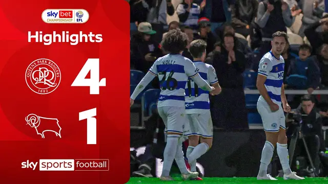 Rampant R’s cruise past Rams! 🔥 | QPR 4-1 Derby | EFL Highlights