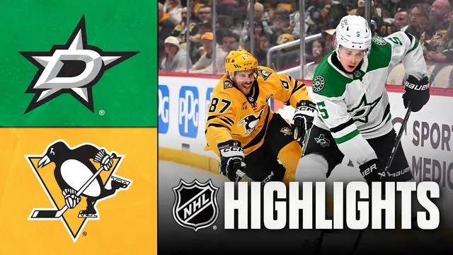 Stars vs. Penguins | NHL Highlights | Oct 10, 2026