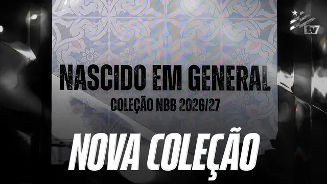 Nova Coleção de uniformes do Botafogo Basquete para temporada 2026/2027