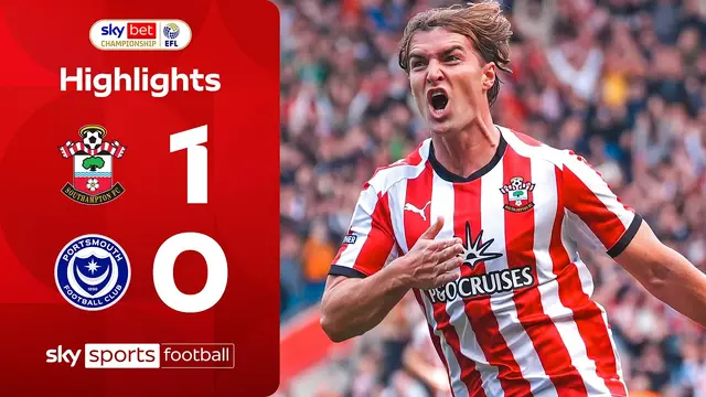 Tempers FLARE as Bragg sees RED and Bree wins derby | Southampton 1-0 Portsmouth | EFL Highlights