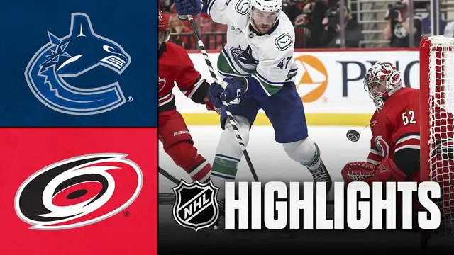 Canucks vs. Hurricanes | NHL Highlights | Oct 8, 2026