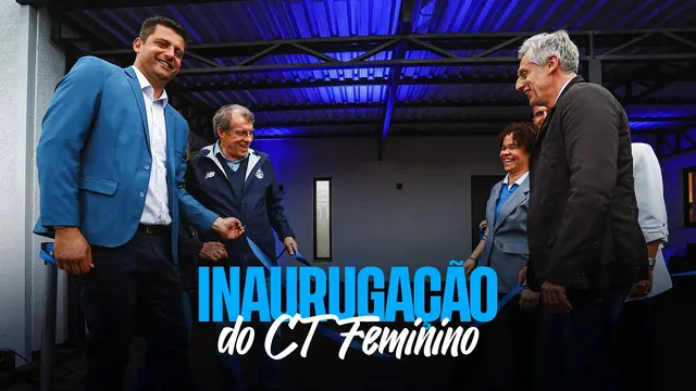 GRÊMIO INAUGURA NOVO CT DO FUTEBOL FEMININO