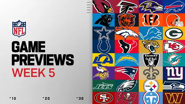 Full Week 5 Game Previews | 2026 Season