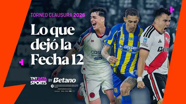 LO QUE DEJÓ LA FECHA 12: goleó Central con Di María, ganó River y más | TNT Data Sports by Betano