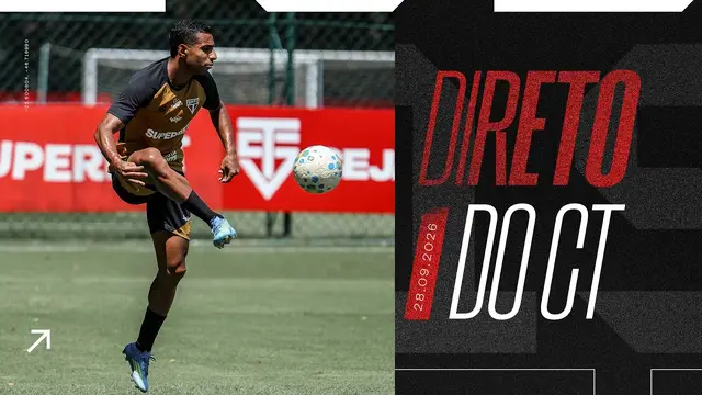 DIRETO DO SUPERCT: 28/09/2026 | SPFC PLAY