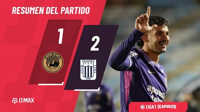 Cusco FC 1-2 Alianza Lima: resumen de hoy, mejores jugadas y goles | #Liga1TeApuesto2026