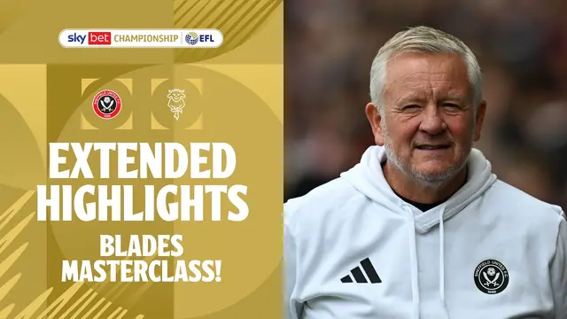 BLADES MASTERCLASS | Sheffield United v Lincoln City extended highlights